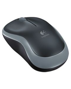 LOG910002225 M185 WIRELESS MOUSE, 2.4 GHZ FREQUENCY/30 FT WIRELESS RANGE, LEFT/RIGHT HAND USE, BLACK