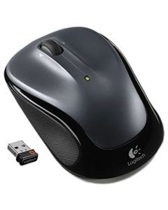 LOG910002974 M325 WIRELESS MOUSE, 2.4 GHZ FREQUENCY/30 FT WIRELESS RANGE, LEFT/RIGHT HAND USE, BLACK