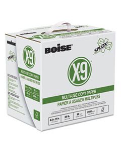 CASSP8420 X-9 SPLOX MULTI-USE PAPER , 92 BRIGHT, 20LB, 8.5 X 11, WHITE, 500 SHEETS/REAM, 5 REAMS/CARTON