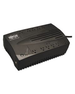 TRPAVR750U AVR SERIES ULTRA-COMPACT LINE-INTERACTIVE UPS, USB, 12 OUTLETS, 750 VA, 420 J
