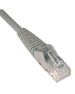 TRPN201007GY CAT6 GIGABIT SNAGLESS MOLDED PATCH CABLE, RJ45 (M/M), 7 FT., GRAY