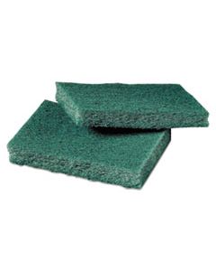 MMM59166 GENERAL PURPOSE SCRUB PAD, 3 X 4 1/2, GREEN, 40 PER BOX/2 BOXES PER CARTON