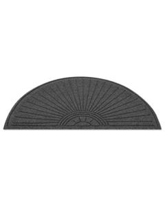 MLLEGDFAN020404 ECOGUARD DIAMOND FLOOR MAT, FAN ONLY, 24 X 48, CHARCOAL