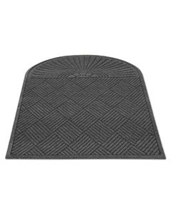 MLLEGDSF030604 ECOGUARD DIAMOND FLOOR MAT, SINGLE FAN, 36 X 72, CHARCOAL