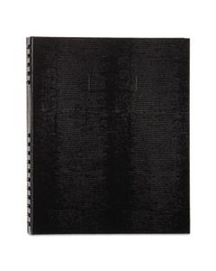 REDA10200BLK NOTEPRO NOTEBOOK, 1 SUBJECT, MEDIUM/COLLEGE RULE, BLACK COVER, 11 X 8.5, 100 SHEETS