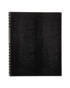 REDA10300BLK NOTEPRO NOTEBOOK, 1 SUBJECT, MEDIUM/COLLEGE RULE, BLACK COVER, 11 X 8.5, 150 SHEETS