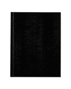 REDA7BLK EXECUTIVE NOTEBOOK, MEDIUM/COLLEGE RULE, BLACK COVER, 9.25 X 7.25, 150 SHEETS