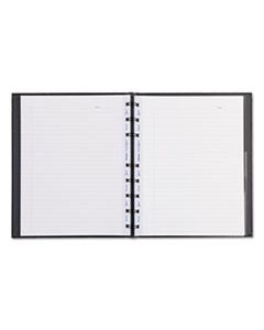 REDAF915081 MIRACLEBIND NOTEBOOK, 1 SUBJECT, MEDIUM/COLLEGE RULE, BLACK COVER, 9.25 X 7.25, 75 SHEETS