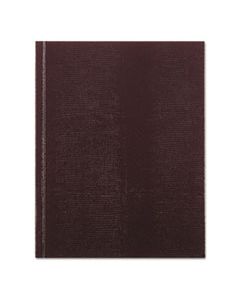 REDA7BURG EXECUTIVE NOTEBOOK, MEDIUM/COLLEGE RULE, BURGUNDY COVER, 9.25 X 7.25, 150 SHEETS