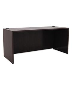 ALEVA256024ES ALERA VALENCIA SERIES CREDENZA SHELL, 59.13W X 23.63D X 29.5H, ESPRESSO