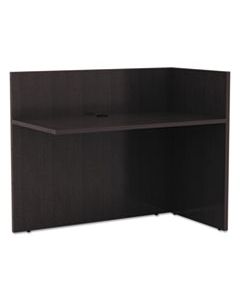 ALEVA324424ES ALERA VALENCIA REVERSIBLE RECEPTION RETURN, 44 1/8W X 23 5/8D X 41 1/2H, ESPRESSO