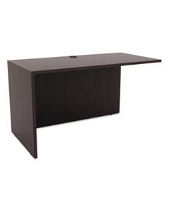 ALEVA354824ES ALERA VALENCIA SERIES REVERSIBLE RETURN/BRIDGE SHELL, 47 1/4W X 23 5/8D X 29 1/2H, ESPRESSO