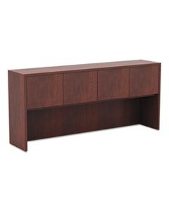 ALEVA287215MC ALERA VALENCIA SERIES HUTCH WITH DOORS, 70.63W X 15D X 35.38H, MEDIUM CHERRY