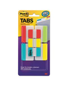 MMM686VAD2 TABS VALUE PACK, 1/5-CUT AND 1/3-CUT TABS, ASSORTED COLORS, 1" AND 2" WIDE, 114/PACK
