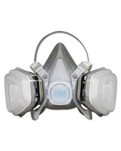 MMM52P71 DUAL CARTRIDGE RESPIRATOR ASSEMBLY 52P71, ORGANIC VAPOR/P95, MEDIUM