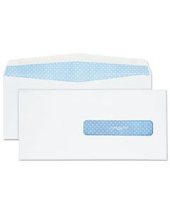 QUA21438 SECURITY TINTED INSURANCE CLAIM FORM ENVELOPE, COMMERCIAL FLAP, REDI-SEAL CLOSURE, 4.5 X 9.5, WHITE, 500/BOX