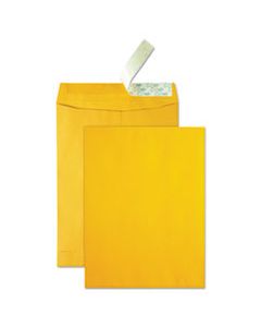 QUA41620 HIGH BULK REDI-STRIP CATALOG ENVELOPE, #13 1/2, CHEESE BLADE FLAP, REDI-STRIP CLOSURE, 10 X 13, BROWN KRAFT, 250/CARTON