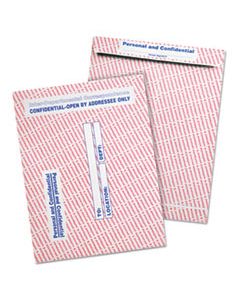 QUA63778 GRAY/RED PAPER GUMMED FLAP PERSONAL & CONFIDENTIAL INTEROFFICE ENVELOPE, #97, 10 X 13, GRAY/RED, 100/BOX