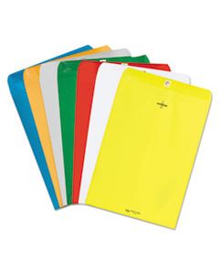 QUA38736 CLASP ENVELOPE, #90, CHEESE BLADE FLAP, CLASP/GUMMED CLOSURE, 9 X 12, YELLOW, 10/PACK