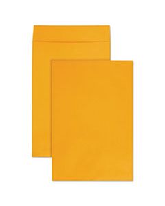 QUA42353 JUMBO SIZE KRAFT ENVELOPE, FOLD FLAP CLOSURE, 12.5 X 18.5, BROWN KRAFT, 25/PACK