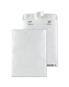 QUAR1462 CATALOG MAILERS, DUPONT TYVEK, #10 1/2, CHEESE BLADE FLAP, SELF-ADHESIVE CLOSURE, 9 X 12, WHITE, 50/BOX