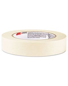 MMM260018A ECONOMY MASKING TAPE, 3" CORE, 0.7" X 60.1 YDS, TAN