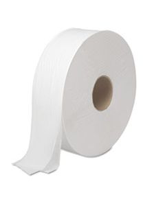 BWK6102 JRT BATH TISSUE, JUMBO, SEPTIC SAFE, 2-PLY, WHITE, 3.5" X 2000 FT, 6 ROLLS/CARTON