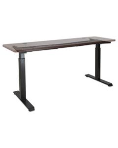 ALEHT2SSB 2-STAGE ELECTRIC ADJUSTABLE TABLE BASE, 27.5" TO 47.2" HIGH, BLACK