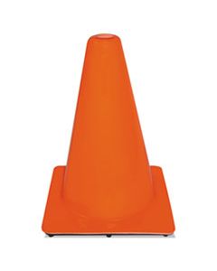 MMM9012700001 NON-REFLECTIVE SAFETY CONE, 9 X 9 X 12, ORANGE