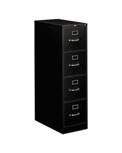 HON314PP 310 SERIES FOUR-DRAWER FULL-SUSPENSION FILE, LETTER, 15W X 26.5D X 52H, BLACK