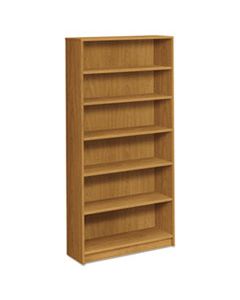 HON1876C 1870 SERIES BOOKCASE, SIX SHELF, 36W X 11 1/2D X 72 5/8H, HARVEST