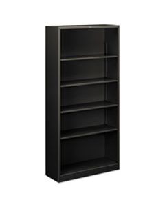 HONS72ABCS METAL BOOKCASE, FIVE-SHELF, 34-1/2W X 12-5/8D X 71H, CHARCOAL