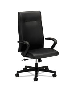 HONIE102SS11 IGNITION SERIES EXECUTIVE HIGH-BACK CHAIR, SUPPORTS UP TO 300 LBS., BLACK SEAT/BLACK BACK, BLACK BASE