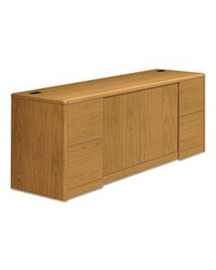 HON10742CC 10700 SERIES CREDENZA W/DOORS, 72W X 24D X 29.5H, HARVEST