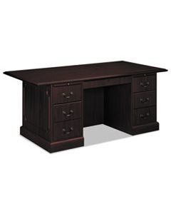 HON94271NN 94000 SERIES DOUBLE PEDESTAL DESK, 72W X 36D X 29.5H, MAHOGANY