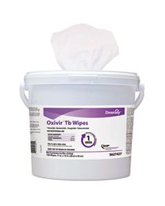 DVO5388471 OXIVIR TB DISINFECTANT WIPES, 6 X 7, WHITE, 60/CANISTER, 12 CANISTERS/CARTON