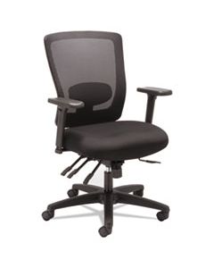 ALENV42M14 ALERA ENVY SERIES MESH MID-BACK MULTIFUNCTION CHAIR, SUPPORTS UP TO 250 LBS., BLACK SEAT/BLACK BACK, BLACK BASE