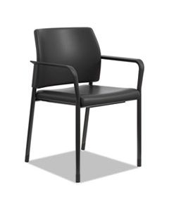 HONSGS6FBUR10B ACCOMMODATE SERIES GUEST CHAIR, 23.25" X 21" X 32", BLACK SEAT/BLACK BACK, BLACK BASE, 2/CARTON