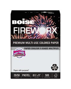 CASMP2201GY FIREWORX PREMIUM MULTI-USE COLORED PAPER, 20LB, 8.5 X 11, SMOKE GRAY, 500/REAM