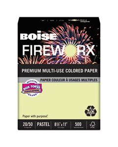 CASMP2201GS FIREWORX PREMIUM MULTI-USE PAPER, 20LB, 8.5 X 11, GARDEN SPRINGS GREEN, 500/REAM