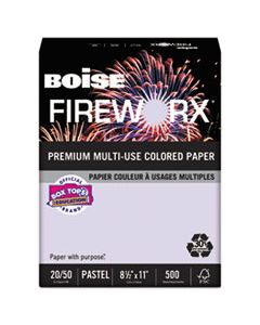 CASMP2201LV FIREWORX PREMIUM MULTI-USE PAPER, 20LB, 8.5 X 11, LUMINOUS LAVENDER, 500/REAM