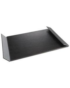 AOP5240BG MONTICELLO DESK PAD WITH FOLD-OUT SIDES, 24 X 19, BLACK