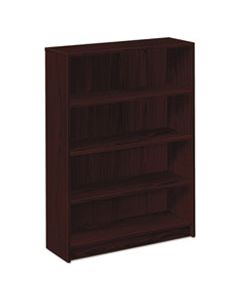 HON1874N 1870 SERIES BOOKCASE, FOUR SHELF, 36W X 11 1/2D X 48 3/4H, MAHOGANY