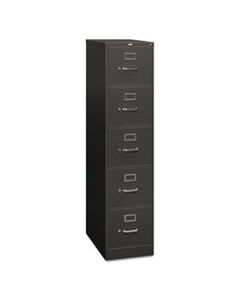 HON315PS 310 SERIES FIVE-DRAWER FULL-SUSPENSION FILE, LETTER, 15W X 26.5D X 60H, CHARCOAL