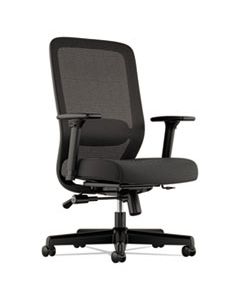 BSXVL721LH10 EXPOSURE MESH HIGH-BACK TASK CHAIR, SUPPORTS UP TO 250 LBS., BLACK SEAT/BLACK BACK, BLACK BASE