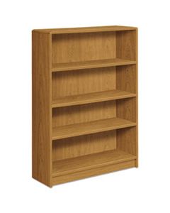 HON1894C 1890 SERIES BOOKCASE, FOUR SHELF, 36W X 11 1/2D X 48 3/4H, HARVEST