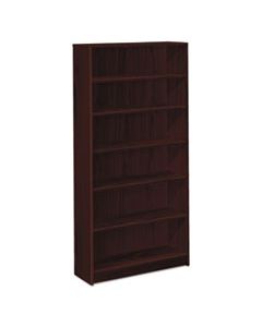 HON1876N 1870 SERIES BOOKCASE, SIX SHELF, 36W X 11 1/2D X 72 5/8H, MAHOGANY