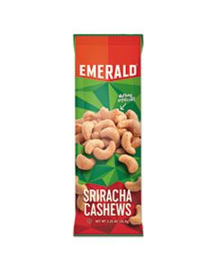 DFD93917 SNACK NUTS, SRIRACHA CASHEWS, 1.25 OZ TUBE, 12/BOX