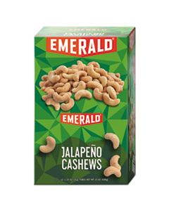 DFD94217 SNACK NUTS, JALAPENO CASHEWS, 1.25 OZ TUBE, 12/BOX