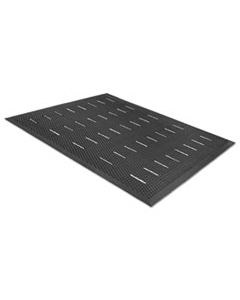 MLL34030401 FREE FLOW COMFORT UTILITY FLOOR MAT, 36 X 48, BLACK